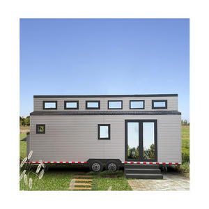 Tiny House Trailer abordable - Cabine préfabriquée mobile avec <span class=keywords><strong>salle</strong></span> <span class=keywords><strong>de</strong></span> <span class=keywords><strong>bain</strong></span> et cuisine compactes - Product Image 1
