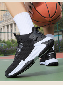 Nuovi arrivi High Top maglia di alta qualità traspirante ultime scarpe sportive maschili Sneakers <span class=keywords><strong>basket</strong></span> da uomo scarpe sportive usate per uomo - Product Image 5
