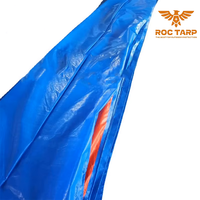 Bâche en PE, tissu multifonctionnel imperméable à la pluie, imperméable et anti-UV, rouleau de bâche en polyéthylène