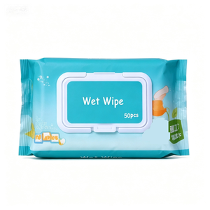 Toallitas Húmedas para Bebé Antibacterianas, <span class=keywords><strong>Extra</strong></span> Suaves, Sin Alcohol, Ecológicas, No Tejidas, Envueltas Individualmente, Desechables por el Inodoro, 15cm*20cm, Venta al Por Mayor - Product Image 1
