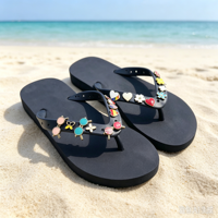 4 Breloques décoratives DIY pour chaussures, accessoires amovibles pour tongs, breloques métalliques plaquées or, écologiques, en promotion
