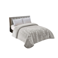 Design classique 100% Polyester microfibre maison literie broderie Patchwork housse de couette ensemble