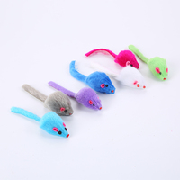 Harga Murah Mainan Kucing Tikus Palsu Bulu Tikus Panjang