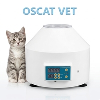 Centrífuga con Pantalla Digital OSCAT LC-04R, 4000 rpm, 1790xg, Rotor de 20 ml x 6, Máquina Veterinaria para Clínicas de Mascotas y Pruebas de Laboratorio