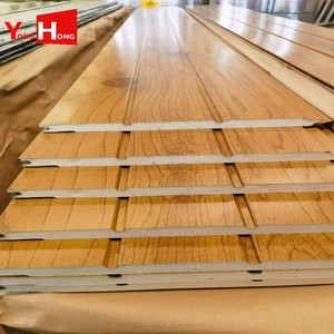 Bảng điều khiển bánh sandwich mái Polyurethane mật độ cao với tấm Ốp nhôm - Product Image 1