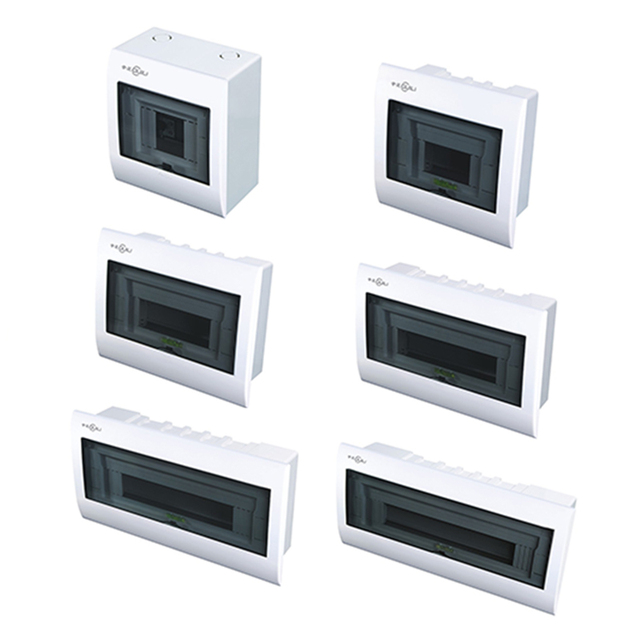 V6 Factory Outdoor Waterproof 26-30 Ways Surfce AC/DC Circuit Breaker Enclosure Distribution Box