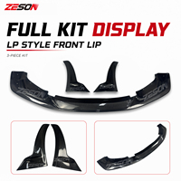 ZESON Spoiler avant en fibre de carbone style LP pour BMW M3 F80 M4 F82 F83 2014-2018