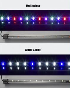 Quanlong T4ダブル水族館ライトRGB LEDストリップ水中ランプ水槽水族館アクセサリー - Product Image 2