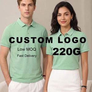 Chemises en coton personnalisées, manches courtes, vêtements d'entreprise, logo imprimé, uniformes promotionnels - Product Image 3