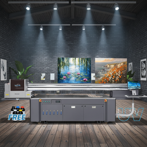 <span class=keywords><strong>Imprimante</strong></span> jet <span class=keywords><strong>d</strong></span>'<span class=keywords><strong>encre</strong></span> à plat automatique 2513 UV LED 2500*1300mm Machine <span class=keywords><strong>d</strong></span>'estampage à chaud pour boîtes à vin <span class=keywords><strong>Imprimante</strong></span> de cartes plastiques A4 en bois - Product Image 1