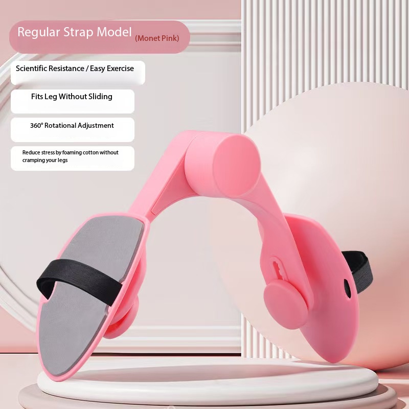 Morsetto per gamba con cinturino rosa - Standard