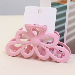 Tren Mode Jepit Rambut Plastik 11cm untuk Wanita, Butik Tata Rambut, Berkualitas Tinggi, Tahan Lama, Matte, Multifungsi, Aksesoris Rambut dalam Kemasan Karton - Product Image 6