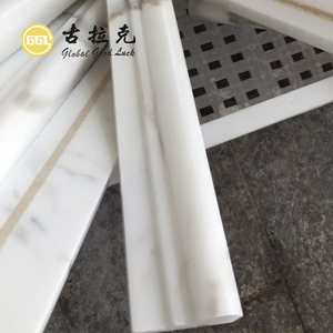 Silla de mármol natural de 12 pulgadas, revestimiento de mármol embellecedor para decoración del hogar - Product Image 2