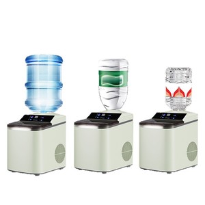 Mini máquina para hacer hielo, 30,7x23,7x32cm, Control táctil, hielo en cubos para oficina, dormitorio, 4-8 personas, eléctrica, 220V-240V o 110V - Product Image 1