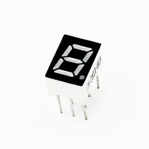 0.28 inch Through-Hole Display Integrated Circuits 1 digit small 7 segment led display