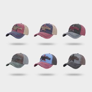 2026 New Design Embroidered Baseball Cap Trendy Retro Washed <b>Sun</b> Protection <b>Hat</b> <b>for</b> Both <b>Men</b> and Women - Product Image 2