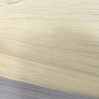 Extensions de cheveux humains vierges de qualité supérieure, double épaisseur, cuticules alignées, blondes, lisses, en vrac, cabello humano