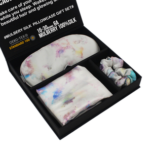 Funda de almohada de morera suave de lujo, paquete de regalo de 16/19/22/25mm, bordado personalizado - Product Image 3