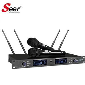 Micro không dây tầm xa Seer <span class=keywords><strong>Audio</strong></span>, bộ khuếch đại âm thanh kỹ thuật số chuyên nghiệp, cầm tay, Bluetooth, USB - Product Image 3