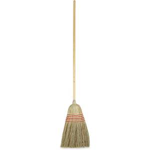 Escoba C-BROOM con mango de fibra mixta y madera, 120 cm de longitud, para limpieza del hogar, cabezal de plástico y recogedor - Product Image 3