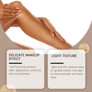 Crema Correttore per <span class=keywords><strong>Gambe</strong></span> OEM Impermeabile Uniformante del Tono della Pelle Crema <span class=keywords><strong>Abbronzante</strong></span> per Calze Cura delle <span class=keywords><strong>Gambe</strong></span> Lozione di Bellezza - Product Image 4