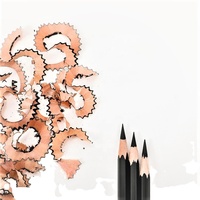 Logo personnalisé bois HB crayon hexagonal standard crayons lapiz personnalisation