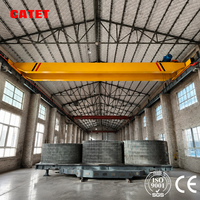 Grue à double poutre EOT 1-35 tonnes à faibles vibrations pour l'atelier métallurgique, grue de manutention de billettes et de bobines d'acier
