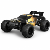 Camion tout-terrain télécommandé rapide 4x4 70KM/H 1/16 avec moteur brushless, direction à double vitesse, buggy RC robuste, barre anti-roulis et chargeur