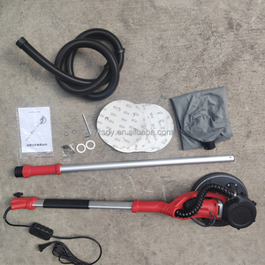 <span class=keywords><strong>Ponceuse</strong></span> murale électrique <span class=keywords><strong>girafe</strong></span> à aspiration automatique et vitesse variable, avec longue poignée, pour plâtre et cloisons sèches, avec éclairage <span class=keywords><strong>LED</strong></span> et sac de rangement - Product Image 2
