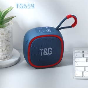 Loa Bluetooth di động TG659 tích hợp đèn LED RGB, máy hát <span class=keywords><strong>karaoke</strong></span> mini 5W, sạc không dây, kích thước nhỏ gọn, dùng cho gia đình - Product Image 3