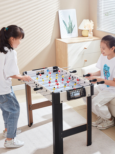 Table de baby-foot standard 33 pouces en MDF E1 avec 8 tiges en acier inoxydable, jouet de sport d'intérieur pour usage domestique EN71/ASTM - Grande Vente - Product Image 5