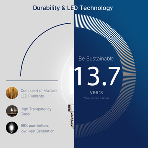 थोक e12 डाइमिबल 5000k 800lm का नेतृत्व कई परिदृश्यों के लिए बल्ब लाइट - Product Image 5