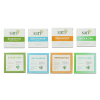 Sachet latéral personnalisé en aluminium et plastique pour emballage de miel, thé, café, lait en poudre
