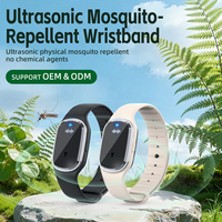 Bracelet anti-moustiques ultrasonique rechargeable, répulsif physique intelligent, certifié EPA CE, pour enfants en extérieur