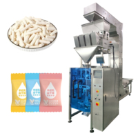 Máquina de envasado de alimentos para mascotas liofilizados con pesadora lineal para barras de leche de cabra, golosinas para perros, golosinas para gatos, snacks para mascotas, carne y alimentos para mascotas