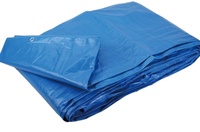 Bâche de chine PE résistante à l'eau, feuille en plastique, dure longtemps, foncée, 150g/m2, 8*12M, 6*8M, fournitures, prix