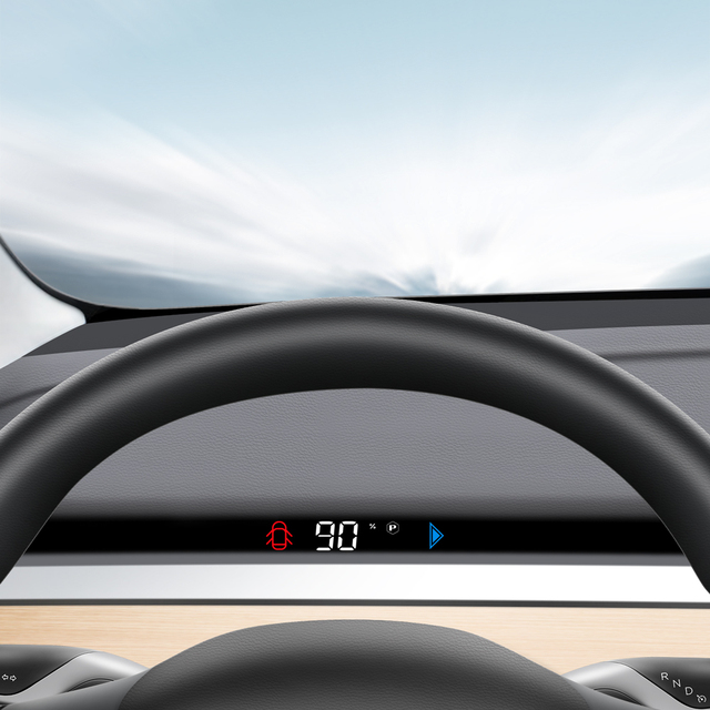 T5 Mini Hud Dashboard Embedded Design LCD TFT Speedometer Display Instrument Cluster for MODEL 3/MODEL Y