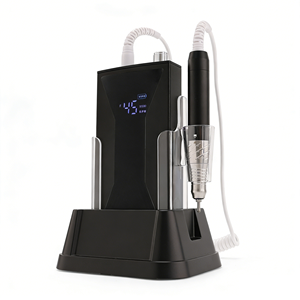 Ponceuse à <span class=keywords><strong>ongles</strong></span> électrique portable 85W 45000 tr/min, machine de polissage <span class=keywords><strong>pour</strong></span> manucure avec poignée sans balais - Product Image 6
