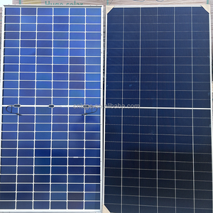 适用于450W 590W 650W 700W 23.2%效率N型双面半电池双玻单晶BIPV太阳能电池板 ETL TUV CE - Product Image 4