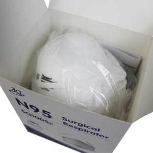 Masker <span class=keywords><strong>N95</strong></span> bersertifikat tanpa steril NIOSH: steril pandangan jelas Latex-gratis untuk staf medis menggunakan rumah sakit atau klinik - Product Image 5