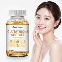 Capsules molles de L-glutathion OEM 500 mg pour le blanchiment de la peau, supplément de collagène et vitamines de beauté, vente en gros de gélules de L-glutathion