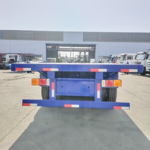 Semirremolques de Plataforma de Tracción Usados de 2/3/4 Ejes, 40 pies y 50 pies, a los <span class=keywords><strong>Precios</strong></span> Más Bajos de China, en Venta - Product Image 2