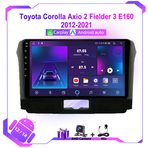 Toyota Corolla AXIO 2012-2021 için <span class=keywords><strong>Android</strong></span> Araba Radyosu, Carplay <span class=keywords><strong>Android</strong></span> Auto Multimedya Video Oynatıcı BT GPS Navigasyon Stereo Mirror Link - Product Image 2