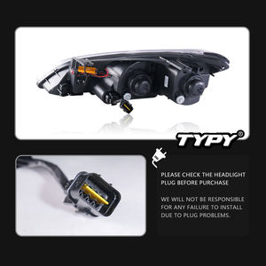 Luces LED de circulación diurna con intermitentes luminosos de 12V, nuevas para conversión de faros delanteros de Genesis Coupe 2009-2013 - Product Image 5