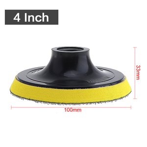 Disco de Lija Autoadhesivo de 4 Pulgadas, Herramienta Abrasiva para Pulir, Amoladora Eléctrica, Diámetro del Eje de 8 mm - Product Image 5