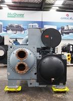 Enfriador Centrífugo Industrial de Segunda Mano, 2982KW, R134a, Refrigerado por Agua, Unidad de Refrigeración Central Comercial HVAC