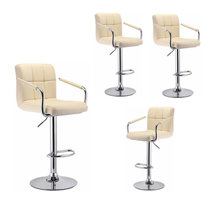 <span class=keywords><strong>Tabouret</strong></span> <span class=keywords><strong>de</strong></span> <span class=keywords><strong>bar</strong></span> léger haut <span class=keywords><strong>de</strong></span> gamme <span class=keywords><strong>avec</strong></span> accoudoirs barre <span class=keywords><strong>de</strong></span> maison en cuir synthétique réglable pour <span class=keywords><strong>bar</strong></span> d'île <span class=keywords><strong>de</strong></span> caissier <span class=keywords><strong>de</strong></span> cuisine - Product Image 2