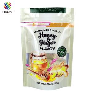 ถุงพลาสติก Mylar Gummies ถุงพลาสติกฟาวล์แบบกำหนดเองพร้อมซิปหน้าต่างอลูมิเนียมฟอยล์พลาสติกยืนขึ้น - Product Image 2