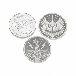 Médaille de défi personnalisée en alliage de zinc 3D, or et argent, avec motifs Phénix, <span class=keywords><strong>Arbre</strong></span> de Vie, Lotus, souvenir commémoratif en métal, cadeau - Product Image 6