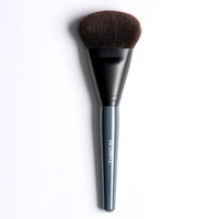 Ensemble de pinceaux de maquillage professionnels avec pochette de rangement, poils synthétiques ultra doux, poudre pour le visage, blush, fard à paupières, kit cosmétique